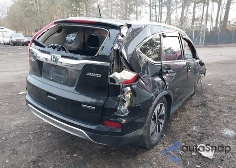 2015 Honda Cr-V Touring из США, поврежденный, VIN 5J6RM4H98FL122080